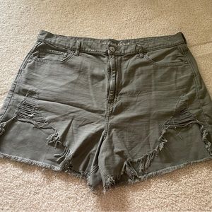 American Eagle highest rise mom shorts!